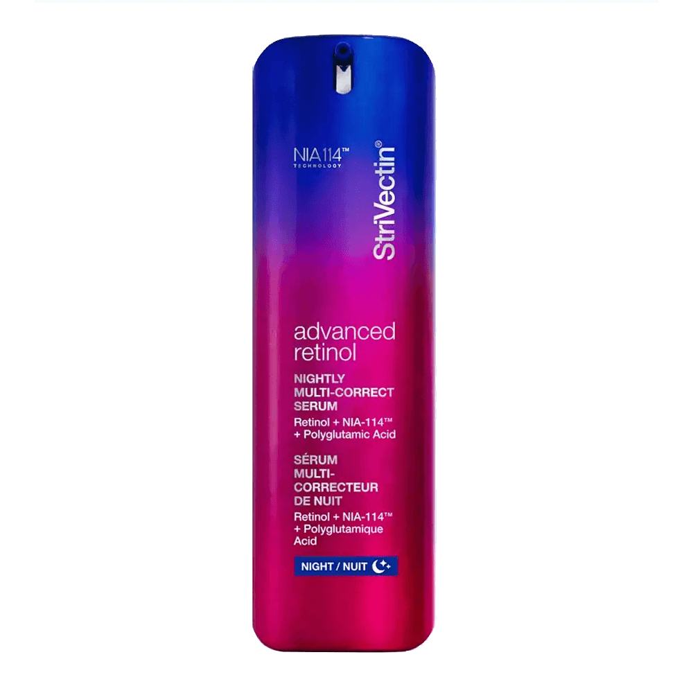 Strivectin Advanced Retinol Nightly Multi-Correct Siero flacone per la cura della pelle del viso