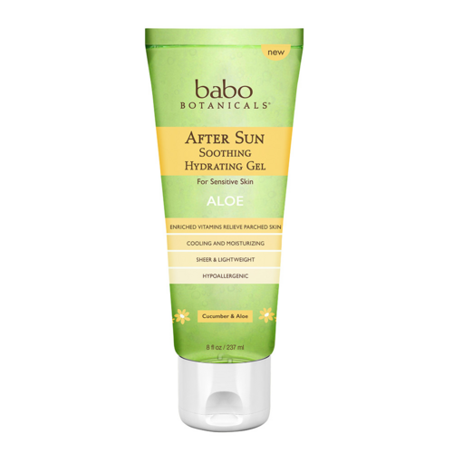 Babo Botanicals efter sol beroligende hydrating aloe gel