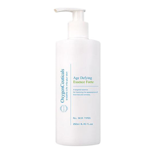 OxygenCeuticals Age Defying Essence Forte 250 מ"ל תמצית אנטי אייג'ינג עם Centella Asiatica ודבש לטיפול צעיר וזוהר לטיפול בעור.