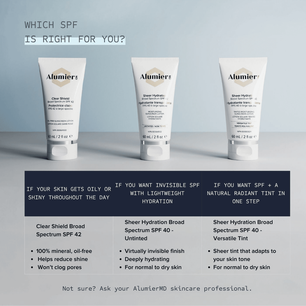 Alumier Sheer Hydration Broad Spectrum SPF40 Versatile Tint