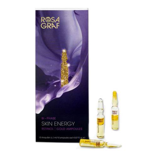 Rosa Graf Bi - Ampoules de retinol de energía de la piel de fase - Oro