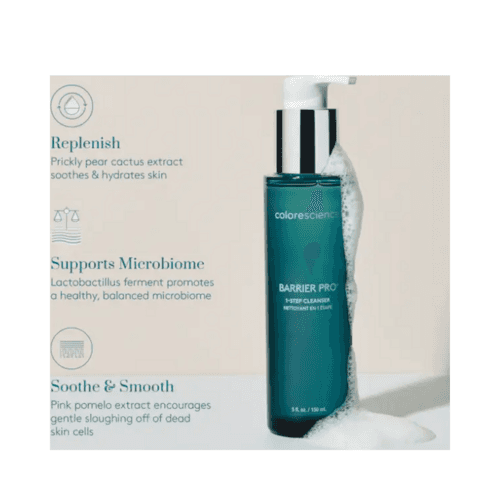 Colorescience Barrier Pro Pro ניקוי שלב 1