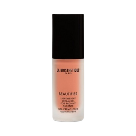 Comprar Embellecedor La Biosthetique | eSkinCareStore Rose Gold Highlight para un rostro y cuerpo radiantes en un elegante diseño de botella con dosificador.