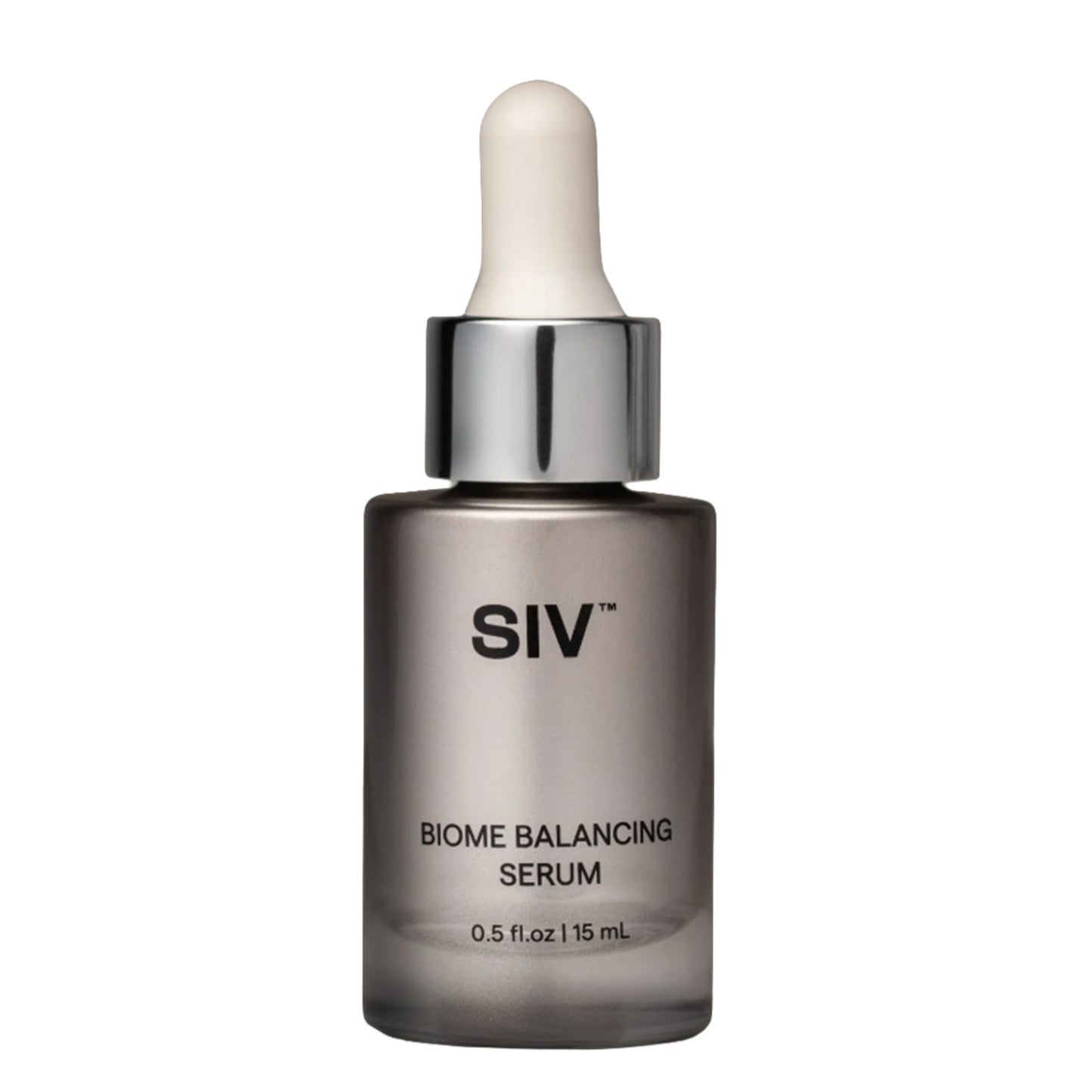 SIV Biome Balancing Serum 15mL טיפול פנים באריזה מודרנית, נוסחה לשיקום מיקרוביום העור עם נוסחת נבגים מתקדמת.