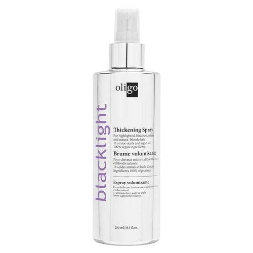 Spray de espessamento da luz preta oligo profundol