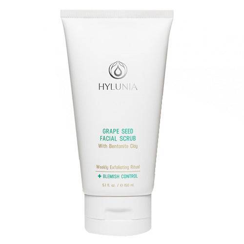Hylunia blemish stjórna vínber fræ exfoliating andlitsskrúbb