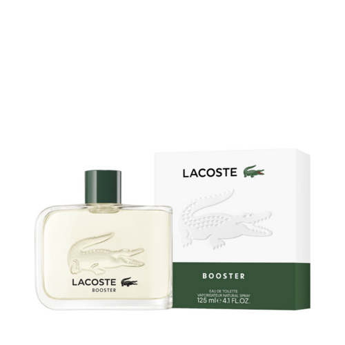 Lacoste Booster EDT: Vökvandi ilmvatn fyrir karlmenn með stílhreinum umbúðum, 125 ml eau de toilette fyrir ferskan karlmannlegan ilm.