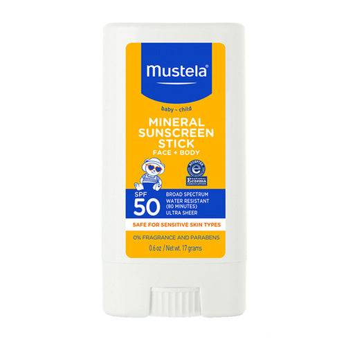 Mustela Broad Spectrum SPF 50 Mineral solkremstokk