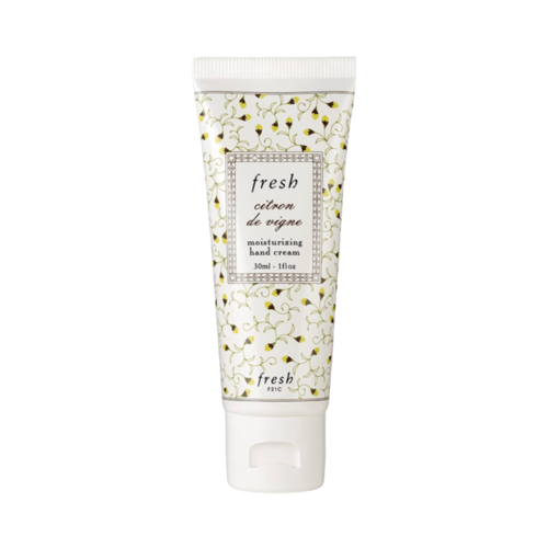 Frische Citron De Vigne Handcreme in kompakter 30-ml-Größe. Perfekt für die Flüssigkeitszufuhr unterwegs mit einem erfrischenden Zitrusduft und einer pflegenden Formel.