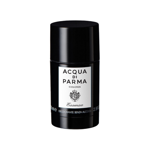 Αποσμητικό Stick Acqua Di Parma Colonia Essenza, 75 ml, κομψό μαύρο δοχείο με επωνυμία, ιδανικό για καθημερινή φρεσκάδα και κομψότητα.