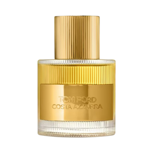 Tom Ford Costa Azzurra Eau De Parfum in a sleek gold and clear bottle, high-end citrus fragrance for men in Health & Beauty.