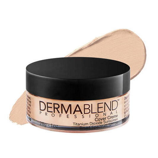 Dermablend Cover Creme 全覆盖粉底 28 克,中性米色。提供 16 小时防晕染效果,打造完美肌肤。