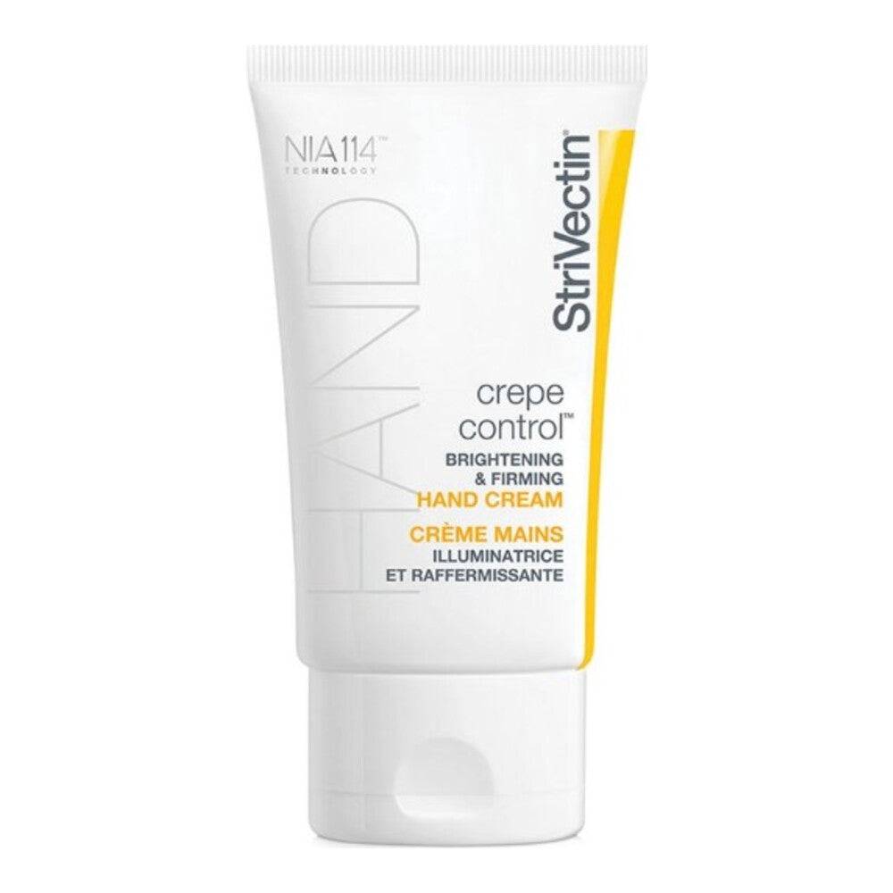 Strivectin hand cream tube for brightening and firming