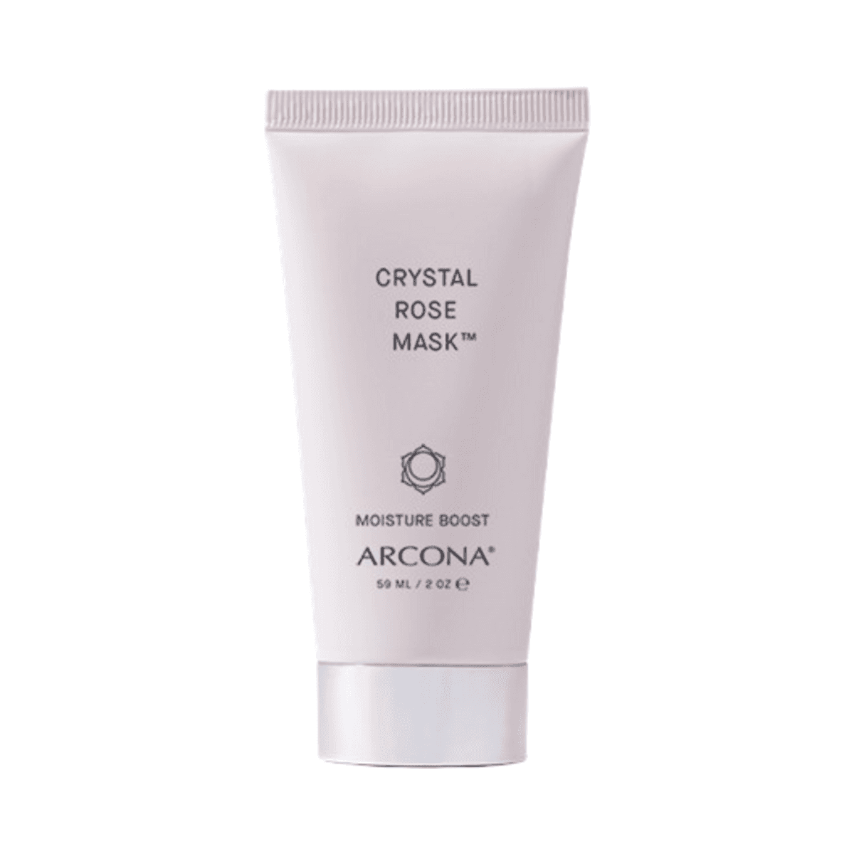 قناع الوجه Arcona Crystal Rose Mask في أنبوب 59 مل للترطيب والعناية بالبشرة المضادة للأكسدة. مثالي لعلاج الوجه والرقبة.