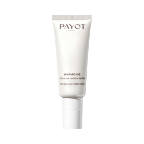 Payot Harmonie Dark Spot Corrector Cream עבור כתמים כהים בעור. קרם לחות נספג במהירות שנועד לשפר את הגוון והבהירות על הפנים והצוואר.