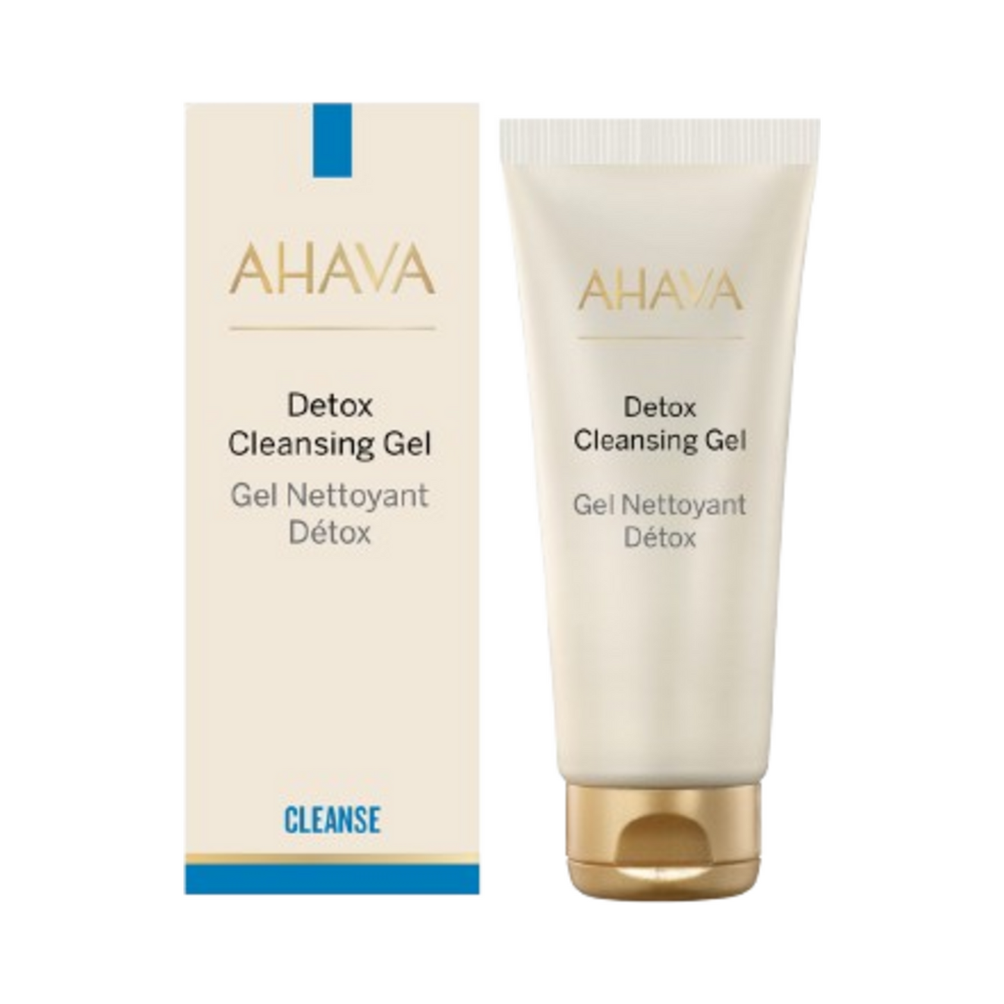Ahava Detox Cleansing Gel box and tube