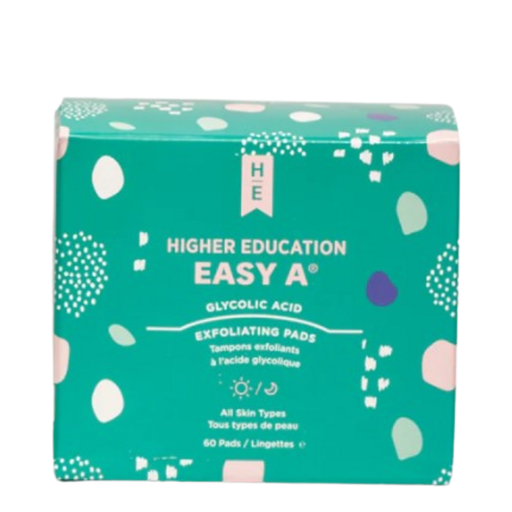 Higher Education Easy A Glycolic Acid Exfoliating Pads