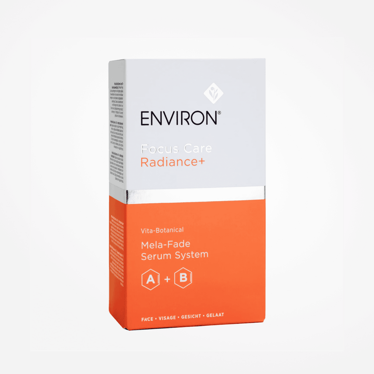 Environ Focus Care Radiance+® Vita-Botanical Mela-Fade Serum A & B System
