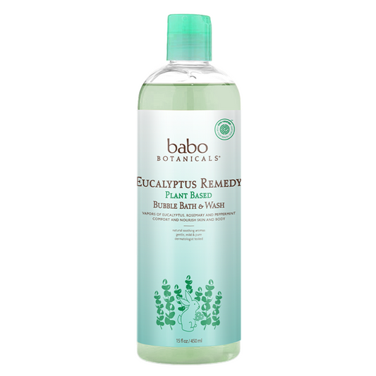 Babo Botanicals Eucalyptus Remedy Shampoo, Bubble Bath and Wash