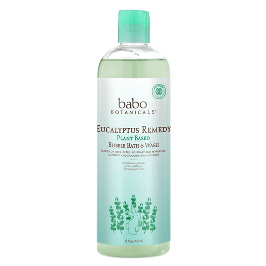 Babo Botanicals Eucalyptus Remedy Shampoo, Boblebad og Wash