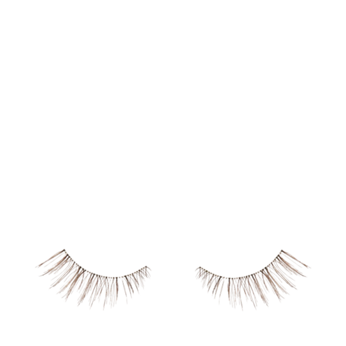 LoveSeen Fake Eyelash - לוקה בצבע חום בהיר מציע נפח ואורך עדינים, אידיאליים לשיפור עיניים עם גימור בקושי.
