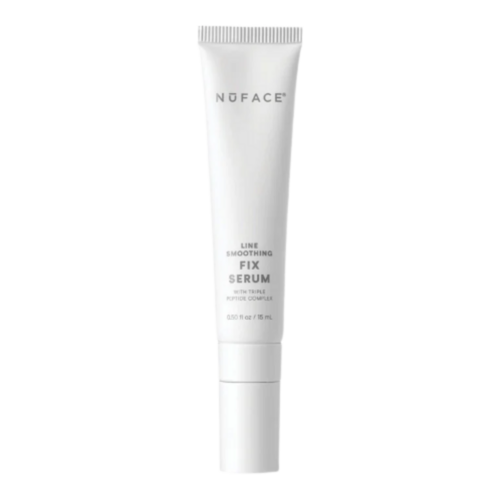 NuFace Fix Siero per linee sottili e rughe. Trattamento leggero per la cura della pelle con acido ialuronico e acido glicolico per una pelle più liscia e luminosa.