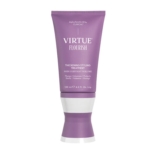 Virtue Flourish Thickening Styling Treatment, 120 מ"ל מוצר טיפוח שיער. מוסיף עובי ומגן על קווצות לשיער בעל מראה מלא יותר מדי יום.