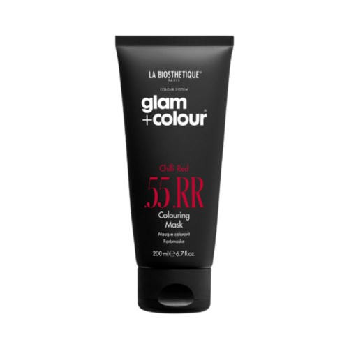 Μάσκα μαλλιών Chilli Red που προστατεύει το χρώμα από τη La Biosthetique Glam+Colour .55 .RR. Ιδανικό για την ενίσχυση των κόκκινων αποχρώσεων στην κατηγορία περιποίησης μαλλιών.