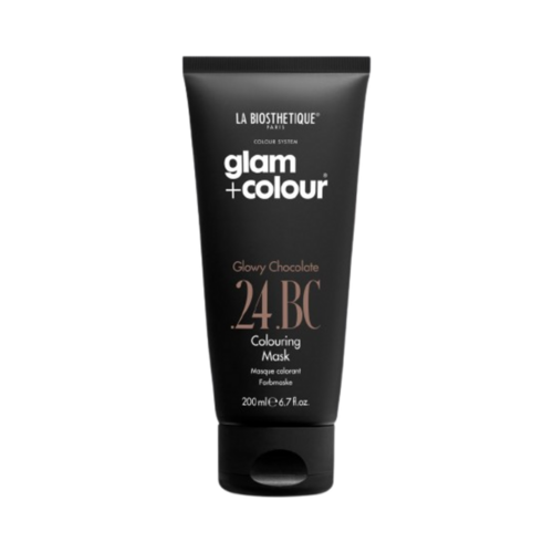 La Biosthetique Glowy Chocolate .24 .BC Farvemaske, 200 ml hårkur til lysende brune toner og varme highlights i hårplejerutinen.