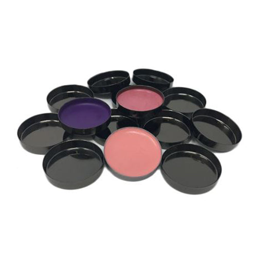 Z Palette Glossy Black Round Empty Makeup Pans