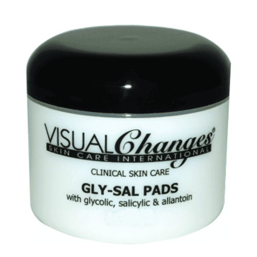 Cambios visuales Gly-Sal almohadillas