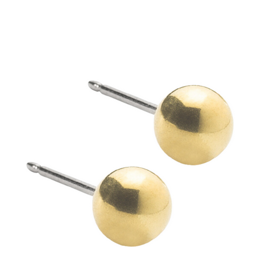 Blomdahl Gold Ball - Medical Titanium (5mm)