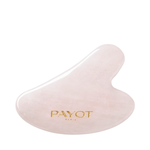 Payot Gua Sha Stone - Ferramenta facial para cuidados com a pele | Melhore a beleza. Ferramenta premium para cuidados com a pele feita de quartzo rosa para melhorar o contorno facial e o brilho.