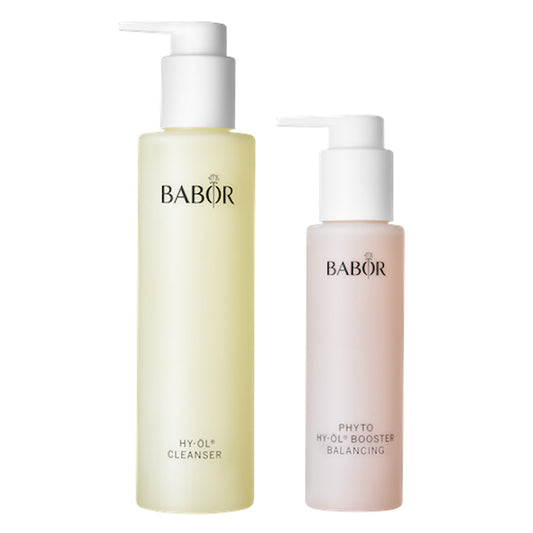 Babor HY-OL Cleanser and Phyto Booster Balancing Set