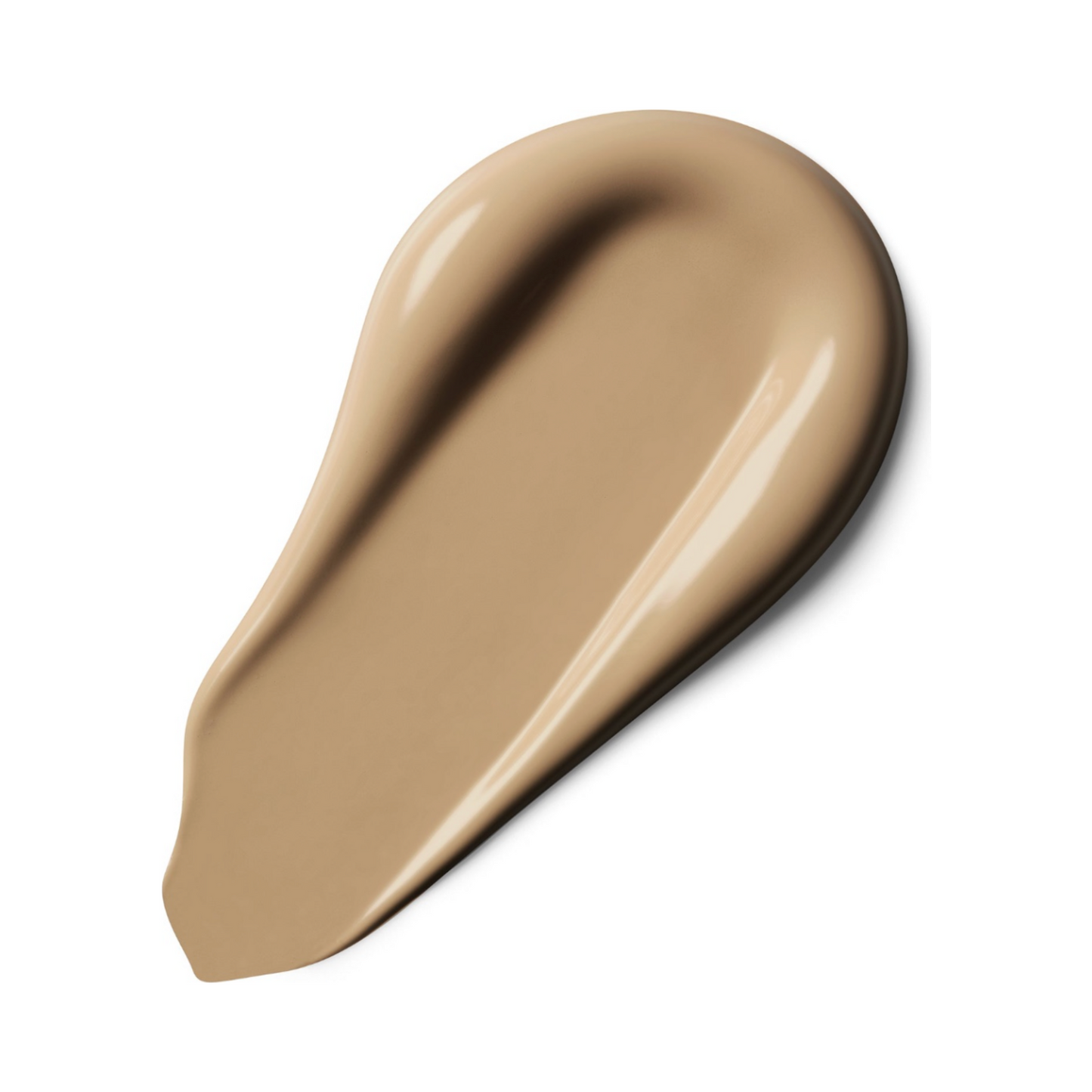 Swatch tan de By Terry Hyaluronic Serum Concealer. Uigeacht shaibhir uachtarúil atá oiriúnach chun craiceann a cheilt agus a thaisiú go cothrom.