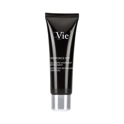 מבט קדמי של Vie Collection Hydrating Revitalizing Cream-Gel, קרם פנים קל משקל ללחות ולהשפעה מאט בשגרת טיפוח העור.