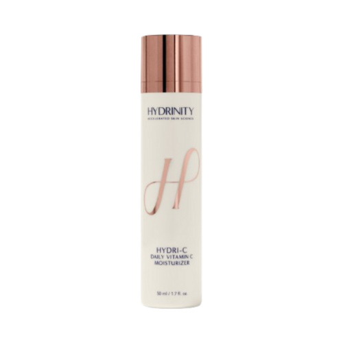Hydrinity Hydri-C יומי קרם לחות ויטמין C הכולל קולגן וחוחובה, קרם טיפוח יוקרתי לעור זוהר.