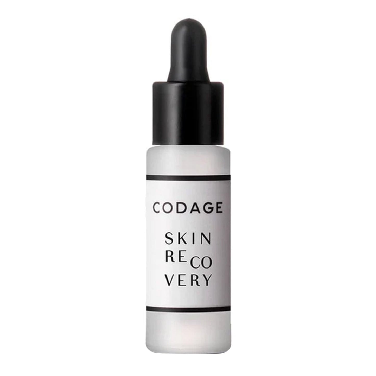 مصل Codage Paris Intense Skin Recovery في زجاجة قطارة زجاجية بلوري، مثالي لإصلاح البشرة بعد التجميل وعلاج الوجه المهدئ.