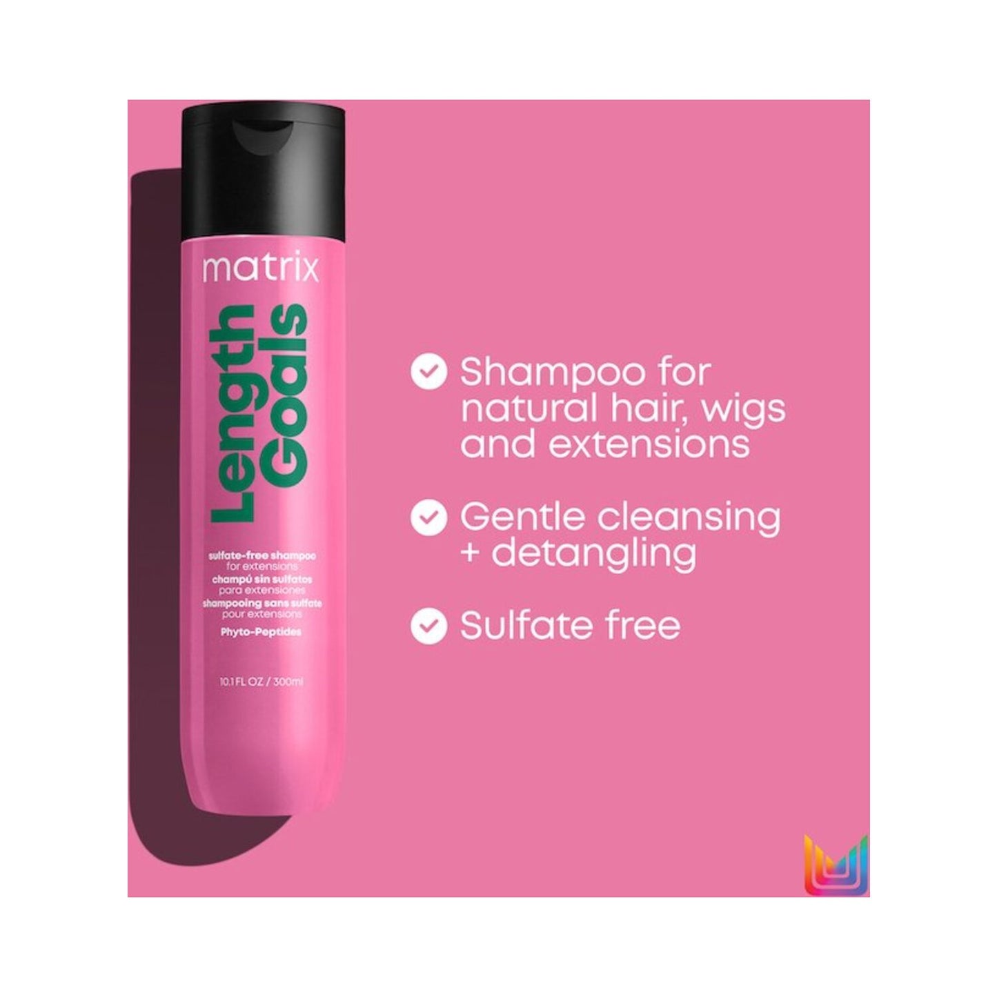 Matrix Length Goals Sulfate-Free Shampoo for Extensions