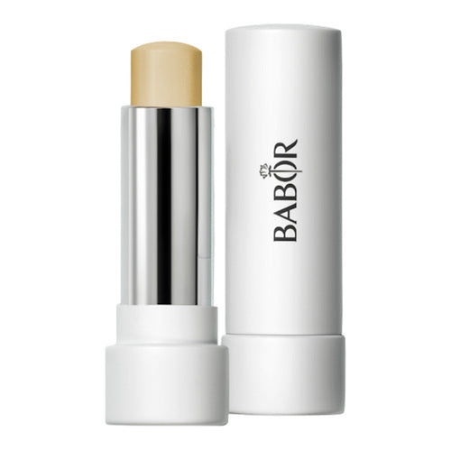 Babor Lip Balm לחות בשפופרת טוויסט-אפ לבנה, המיועדת לטיפול בשפתיים יבשות ולהחזרת הרכות עם מרכיבים מזינים.