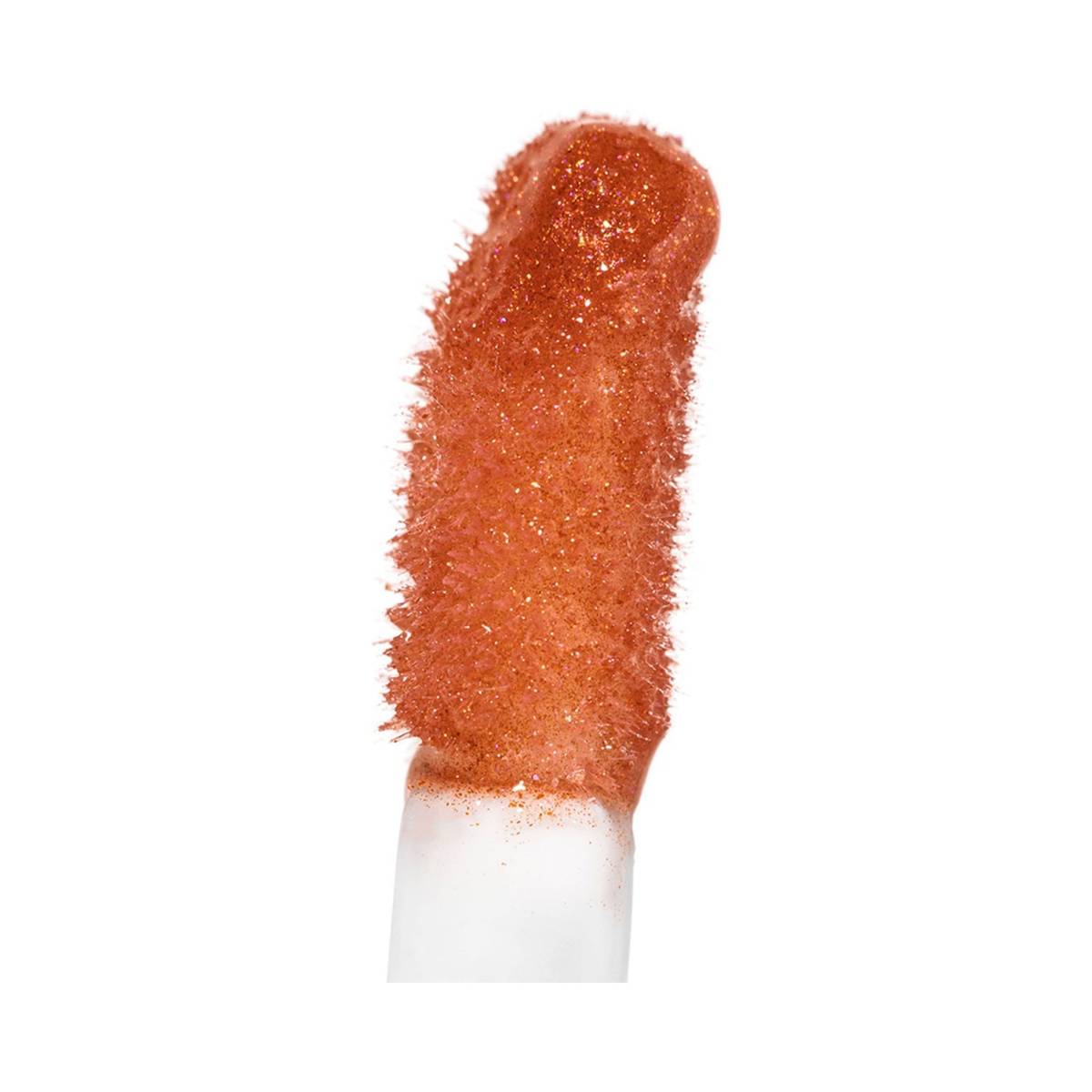 Gedetailleerd overzicht van FitGlow Beauty Lip Colour Serum-staafje met glanzend, hydraterend koraalpigment voor droge lippen.