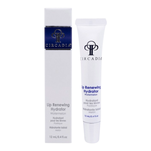 Circadia Lip Renewing Hydrator - Καρπούζι σε σωληνάριο 12ml με κουτί, ιδανικό για σύσφιξη και σύσφιξη χειλιών με κολλαγόνο και πεπτίδια.