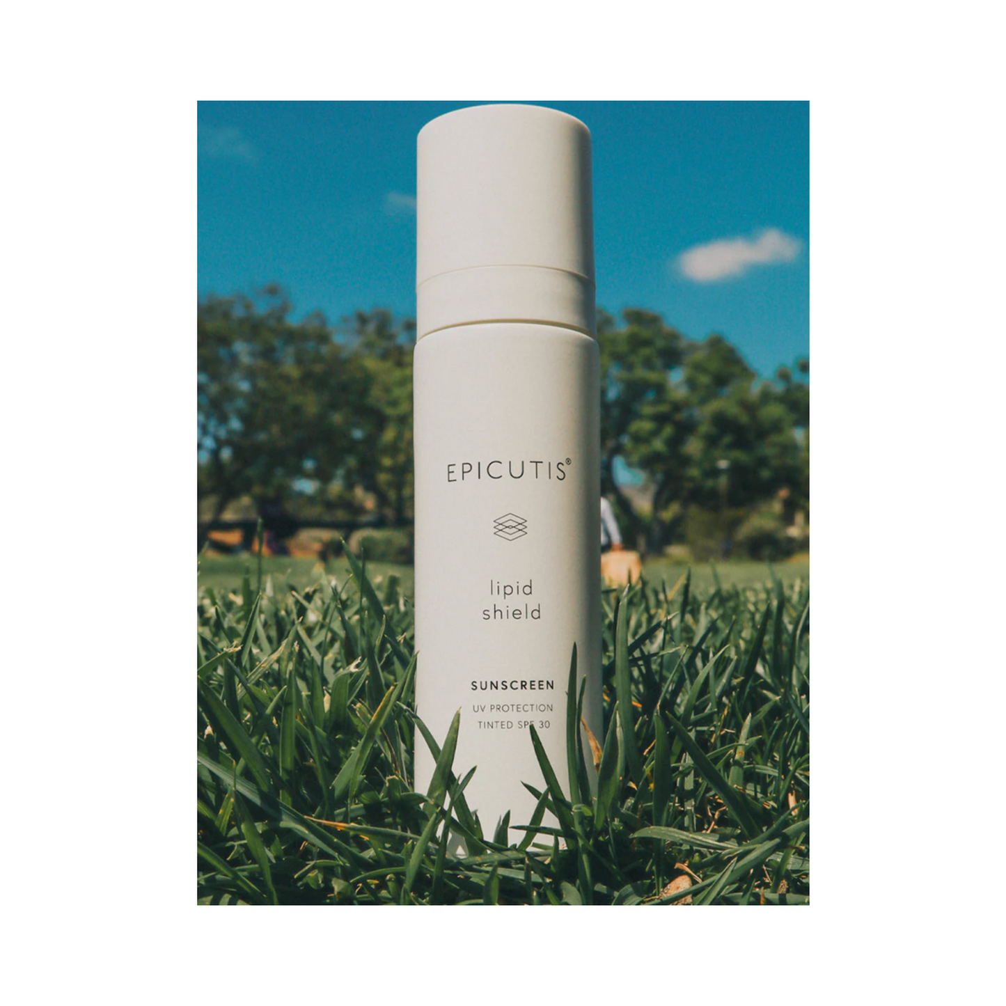 Flacone per protezione solare Epicutis Lipid Shield SPF 30 per esterni