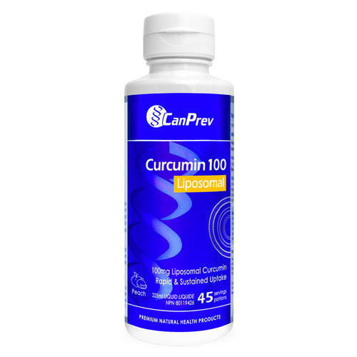 canprev liposomal curcumin 100 - peach