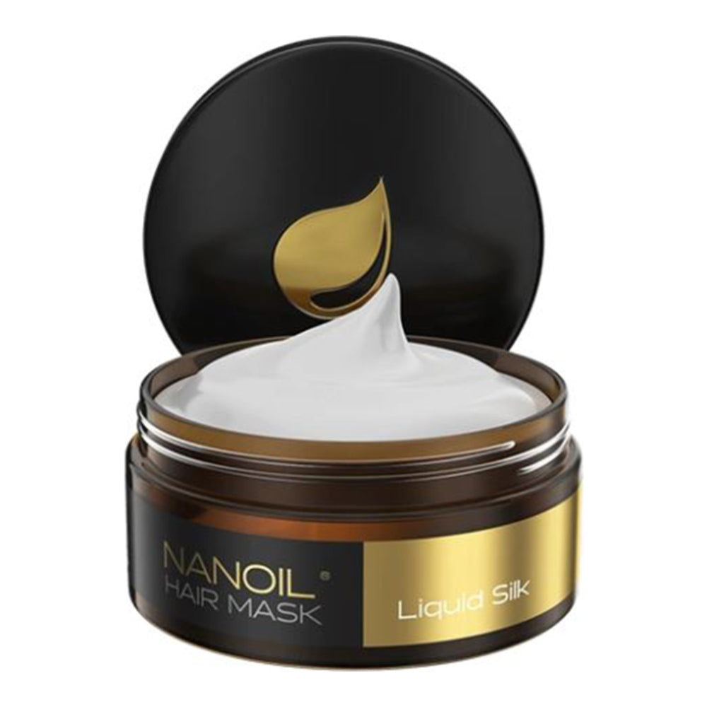 Nanoil Liquid Silk Hair Mask krukke til hårpleje