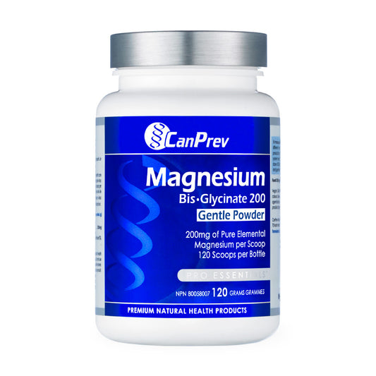 CanPrev Magnesium Bis-Glycinate 200 Gentle Powder