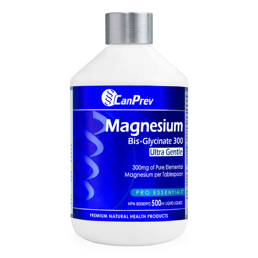 CanPrev Magnesium Bis-Glycinate 300 Ultra Gentle (Liquid)