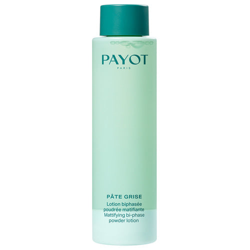 Payot Matifying Bi-Phase Powder Lotion for oily and blemish-prone skin. Skin care toner with dual-phase action to control shine and imperfections.