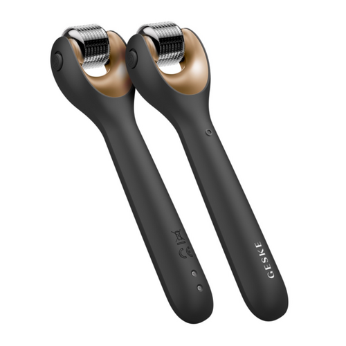 Geske Microneedle Face Roller 9 in 1 - Gray