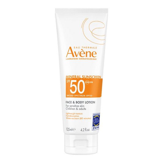 Avene Mineral Sunscreen Face and Body Lotion SPF 50